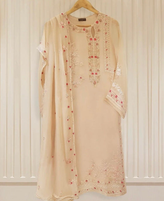 Agha noor chiffon 3 pc