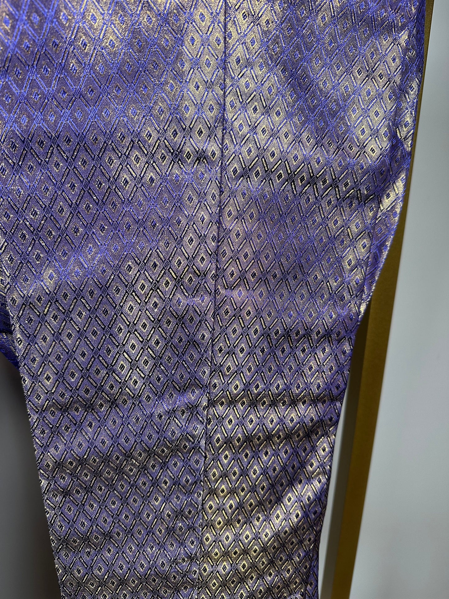 Purple heavy gota shirt and duppata with atlas jamawar pants.